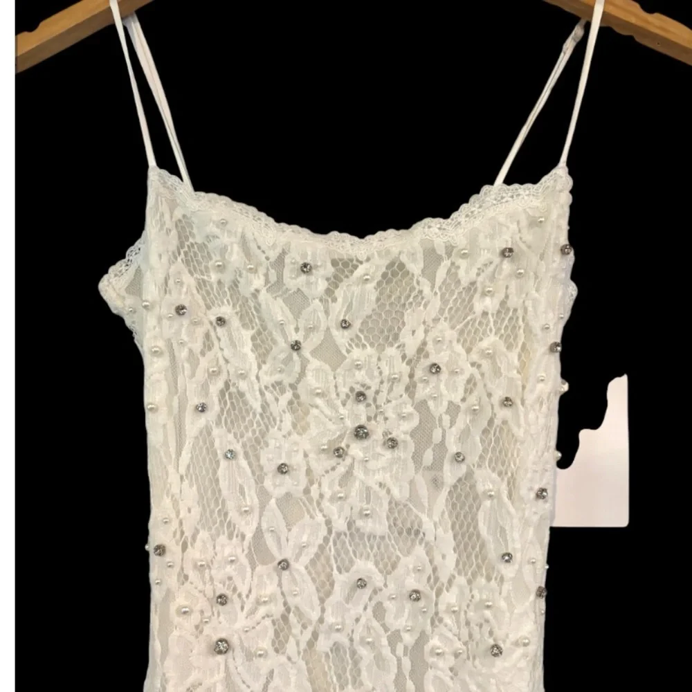 HEMANT & NANDITA for Free People Reet Lace Midi Dress NWT